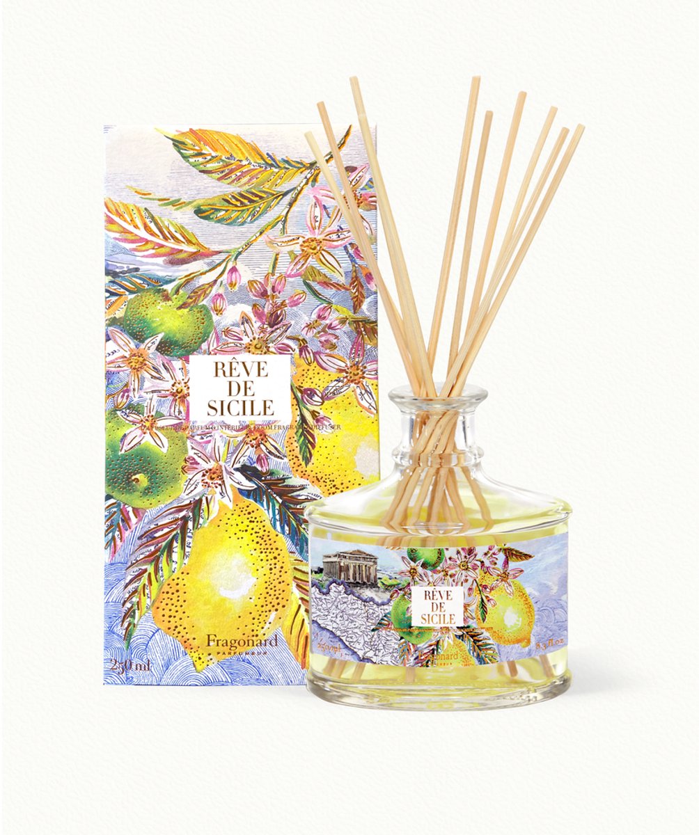 Fragonard Home Fragrance Rêve de Sicile Geurstokjes 250ml