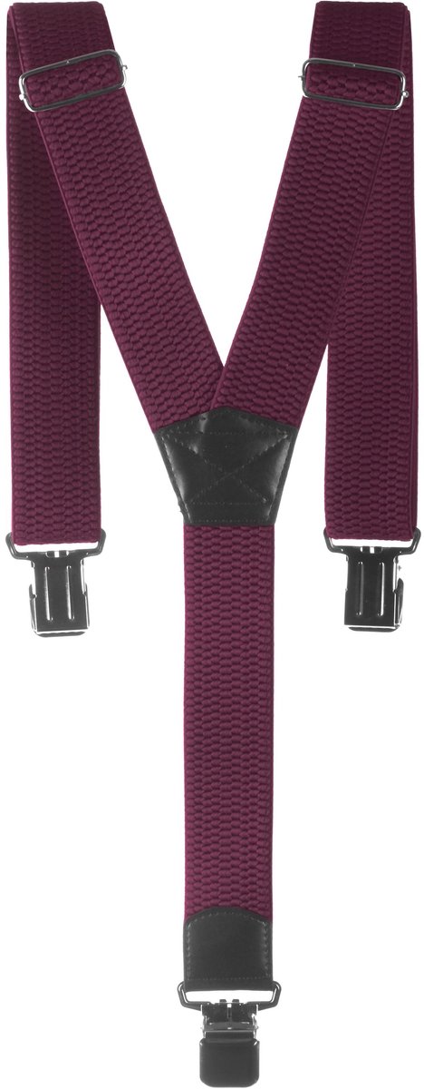 Ladeheid – Bretels – 1016/40-Bordeauxrood - LA-TG-SZ6/40