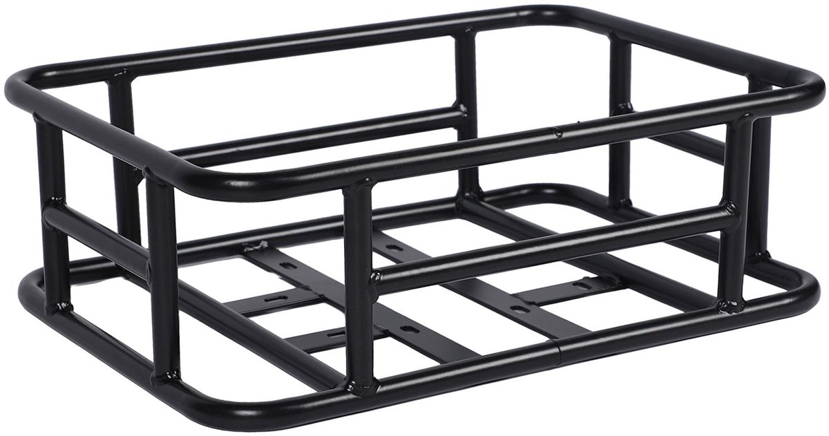 Fiets Achtermand – 20-25 kg Capaciteit – Waterdicht IJzeren Frame – Voor E-Bike & Stadsfiets – Zwart – 46×33×15 cm – foto 8