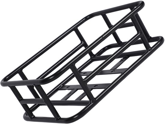 Fietsmand achter met waterdicht deksel, fietsmand van metaaldraad, 20 l, 20 kg, met opbergmandhouder voor de meeste fietsendragers achter Fietsmand achter met waterdicht deksel, fietsmand van metaaldraad, 20 l, 20 kg, met opbergmandhouder voor de meeste fietsendragers achter