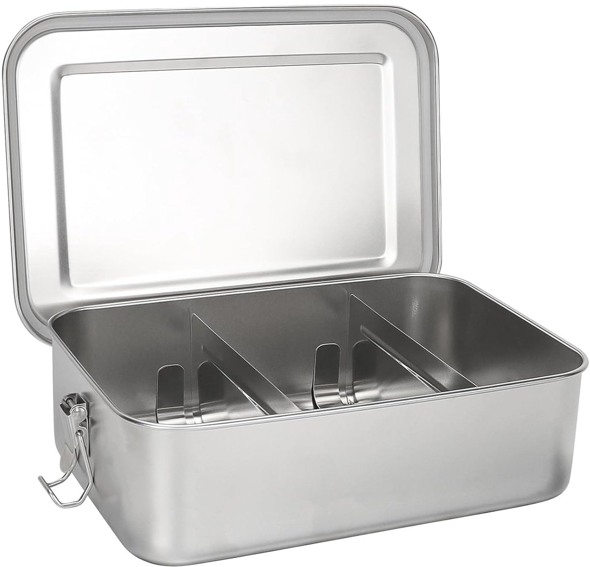 Roestvrijstalen Lunchbox - Lekvrij en Duurzaam - 2400 ml