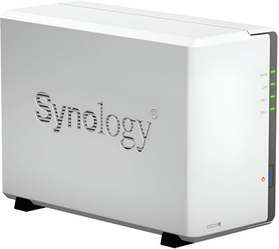 Synology DiskStation DS220J NAS 4TB | 2 Drive Bays | Inclusief 2 x