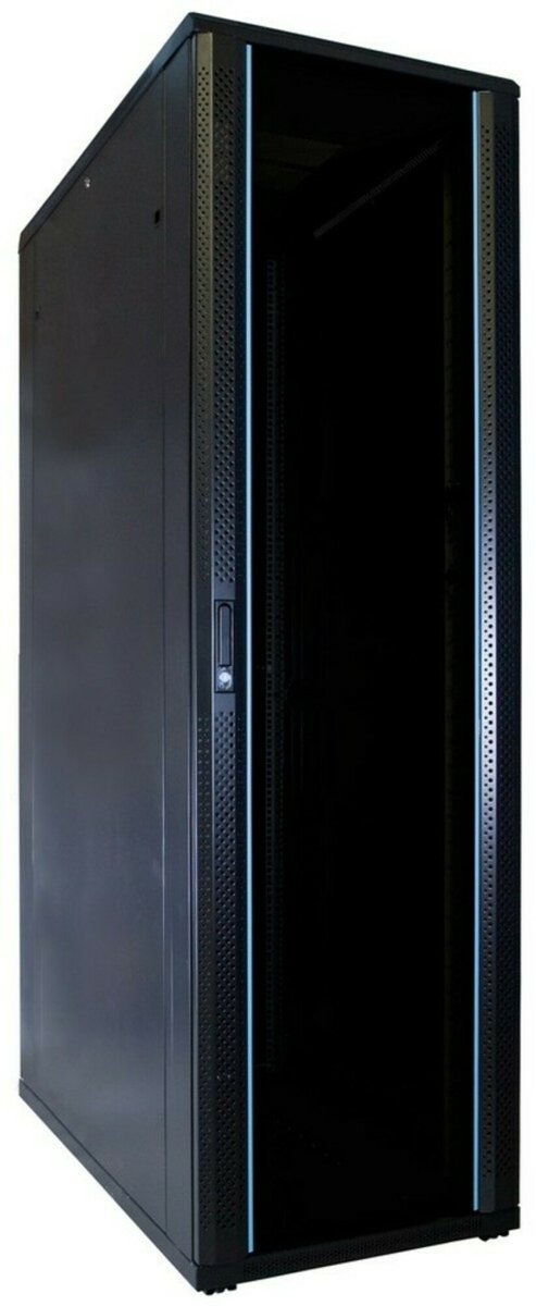 DSIT 42U serverkast met glazen deur 600x1200x2000mm (BxDxH) - serverbehuizing - serverrack - 19 inch