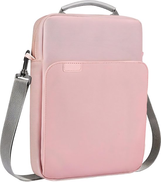 Étui pour tablette Somstyle compatible avec les Tablettes de 9 à 11 pouces - Étui de transport avec bandoulière - Rose
