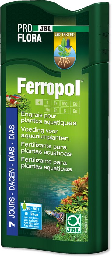 JBL Ferropol 500 ml plantenmest voor je aquarium