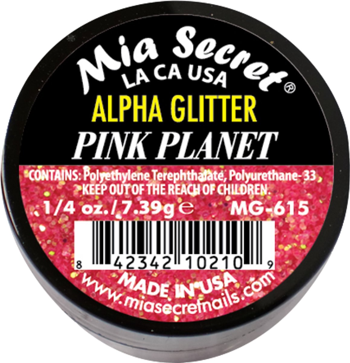 Goedkoopste Alpha & Dust Glitter Acrylpoeder Pink Planet