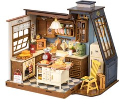 Robotime Baking Kitchen - DG172 - Rolife - Miniatuur - Knutselen - Bouwpakket - Cadeautip