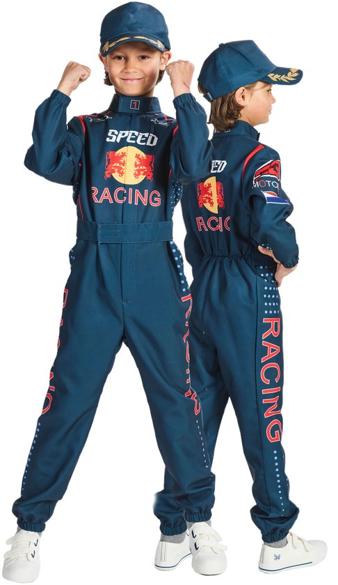 Car Racing Jumpsuit Kind F1 Premium - Maat 128