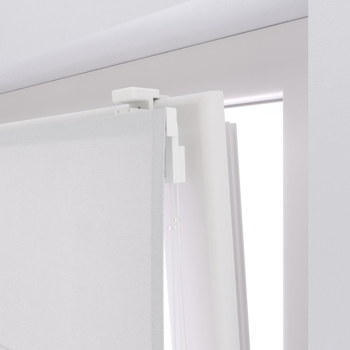 Vouwgordijn Easy Canvas - White - 80 x 180 – foto 4