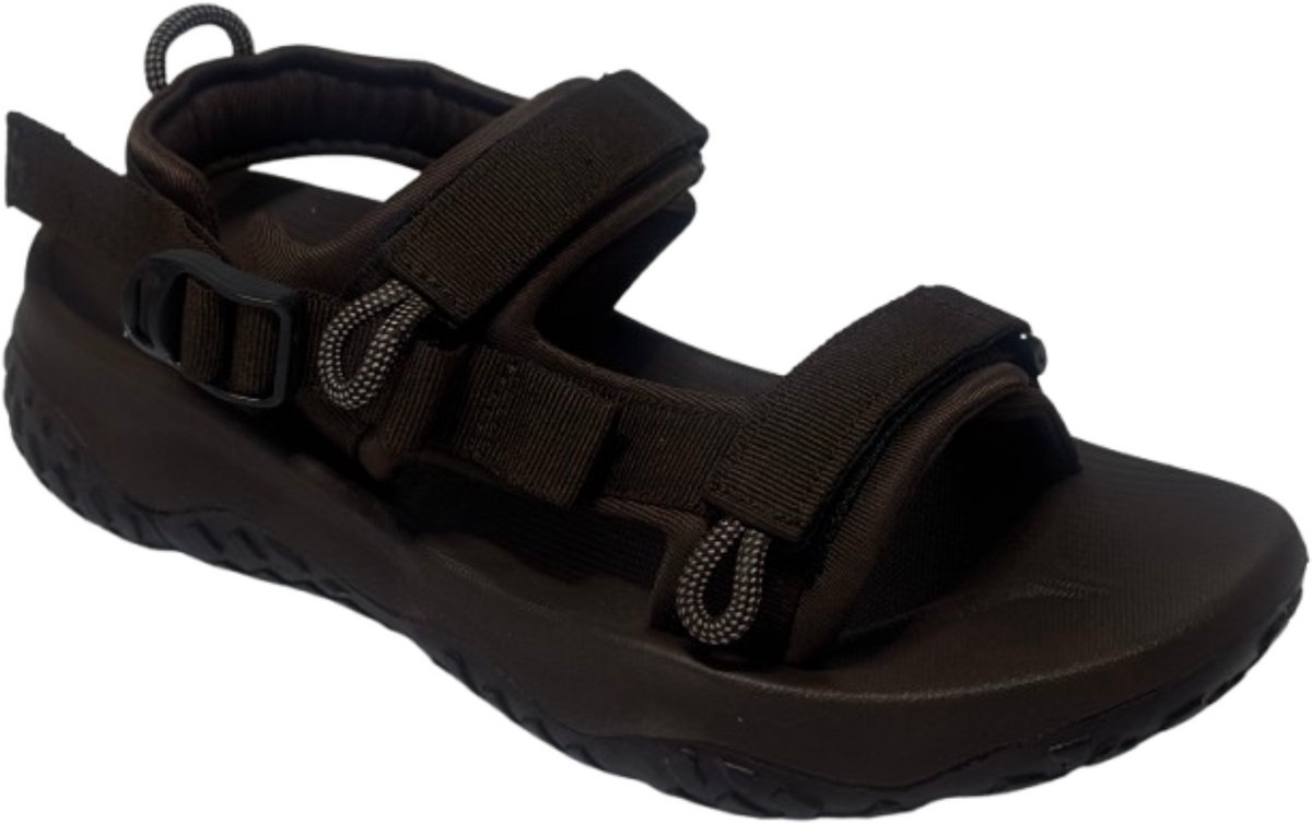 Reewalk® Sandalen Heren – Mannen Sandalen – Licht Gewicht Sandalen - Memory Foam Voetbed – Donker Bruin – Maat 41
