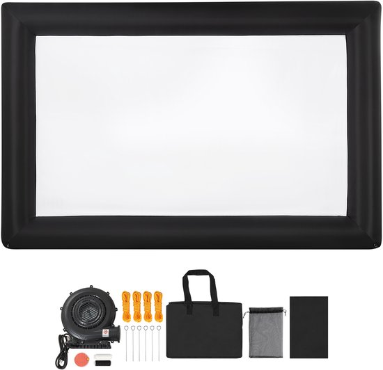 Écran Projection Manuel 112 Pouces Iggual - Format Carré 1:1, Compatible 4K, Facile à Installer