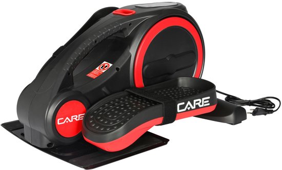CARE ELLIPTER - Gemotoriseerde mini-crosstrainer - 12 voorgeprogrammeerde programma’s - 12 snelheidsniveaus - Zachte training voor thuisgebruik