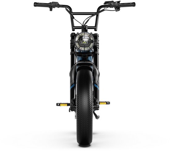 A-Spadz CAVET Air Elektrische Fatbike - Inclusief Voetsteuntjes - 20 Inch - 250W Motor - 7 Versnellingen - 100 km Actieradius - Hydraulische Schijfremmen - Blauw van A-Spadz — afbeelding 3