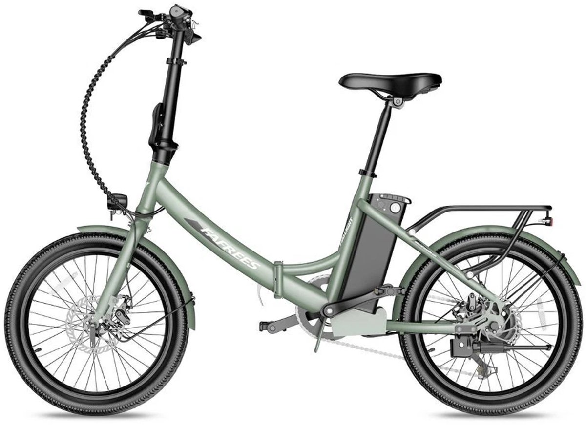 20 inch Elektrische fiets(155-195 cm) - Elektrische vouwfietsen - e-bike, 250 W motor - 16,75 Ah accu - Aluminium Frame - LCD Scherm - E-mountainbike - 25 km/u - bereik tot 130 km - Waterdicht IPX4 – foto 2