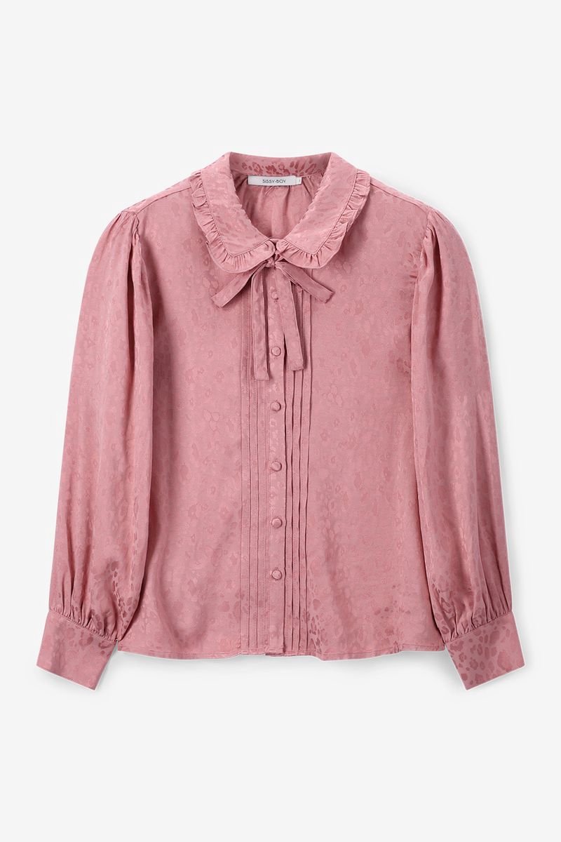 Sissy-Boy - Roze blouse met strik