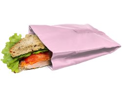 NERTHUS FIH 740 Sandwichbeutel, Pastellrosa, 10,5x14x18,5 cm