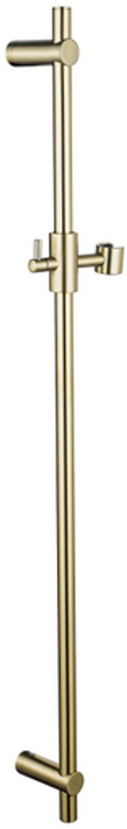 FugaFlow Eccelente Sobrado Badkamer Glijstang - 90cm - glijstuk - geborsteld messing PVD -