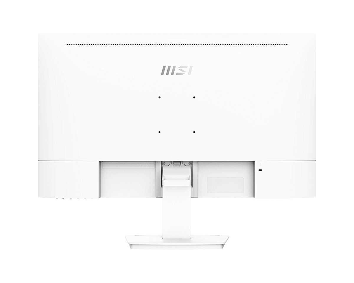 27" MSI Pro MP273QWDE Monitor QHD 2560x1440 IPS LCD 100Hz 4ms 16:9 Wit VESA In hoogte verstelbaar - Afbeelding 4