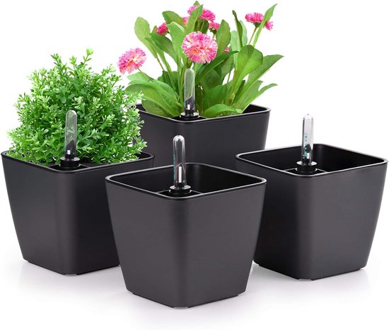Hozelock Kleine Aquasolo Kegel-Töpfe - Grün(4 Stück), 25,4 cm