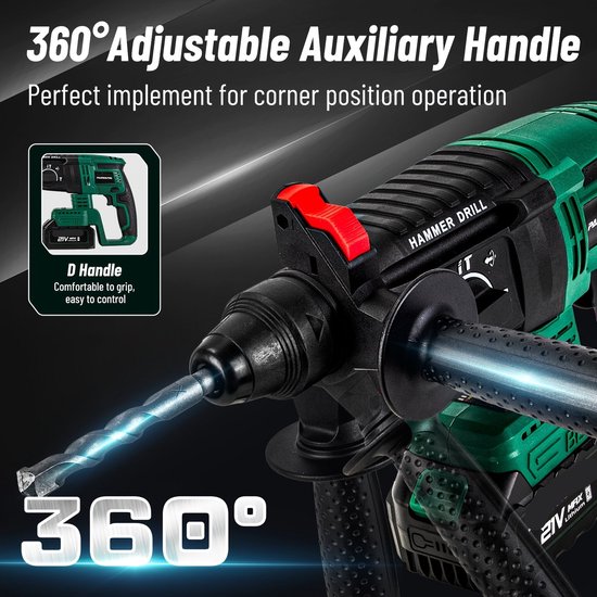 Milwaukee M18 ONEFHPX-552X SDS-plus boorhamer