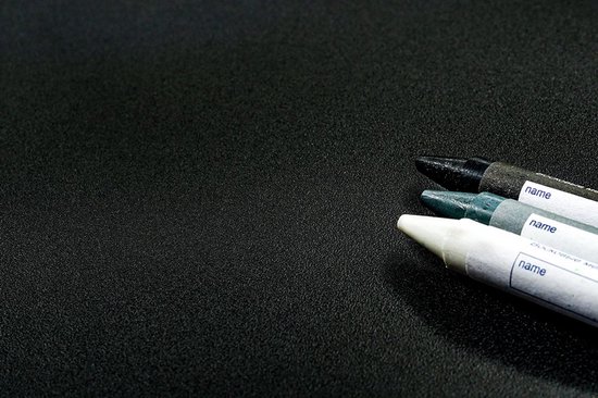 Wrapfolie VNSTRA Cuisine | Haute résistance | Noir Zwart 122x100cm | Autocollant, résistant aux rayures, couleur unie | Pour la cuisine, les meubles, les murs et l'intérieur | DIY facile