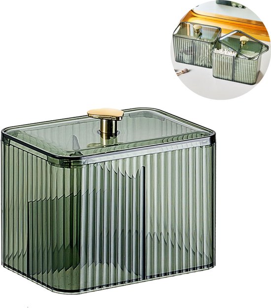 Wattenschijfjes Houder Transparant - Organizer