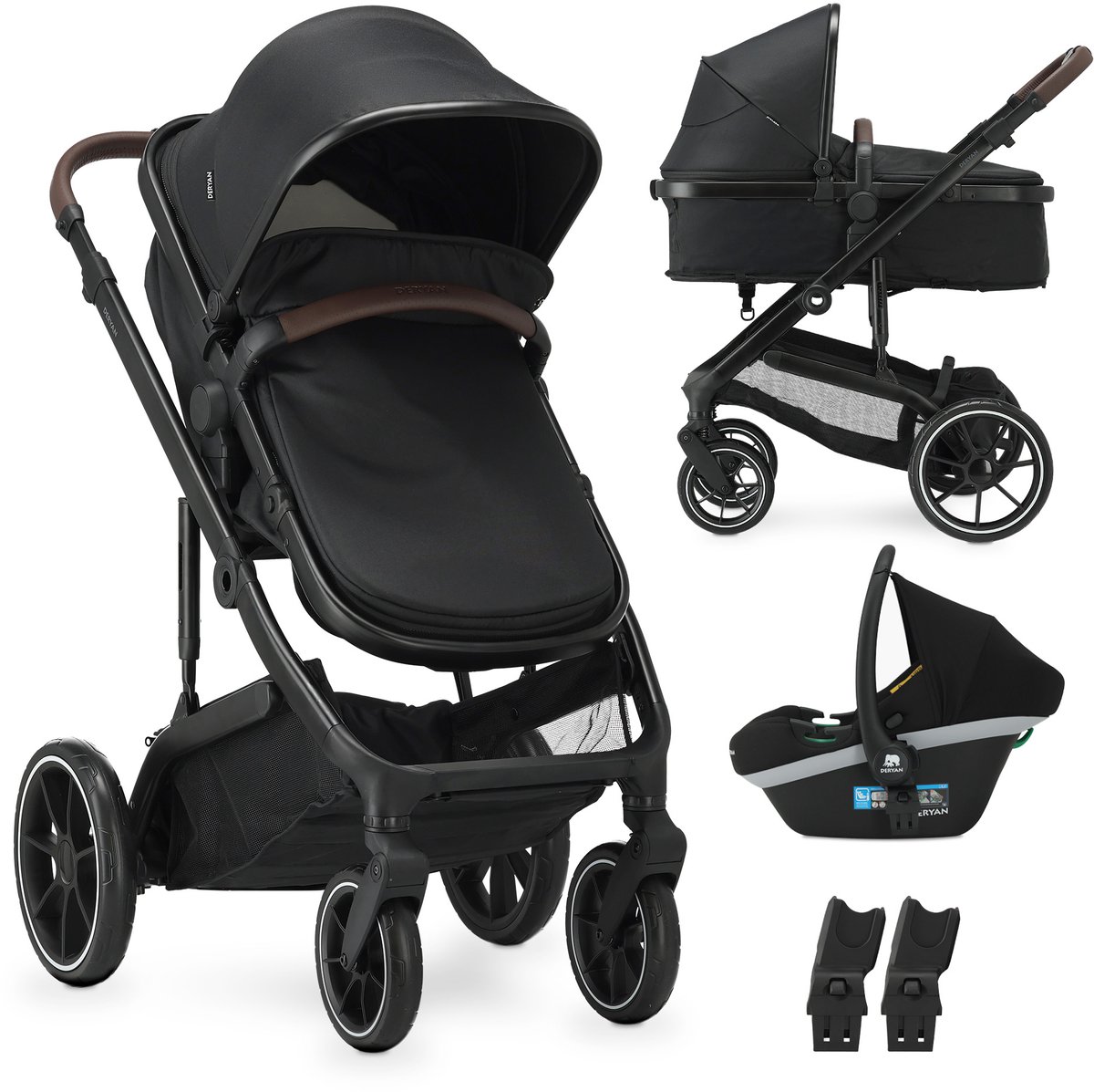 Deryan Noa Kinderwagen 3-in-1 - Multi (EAN: ...3354) - Deryan - €289,68