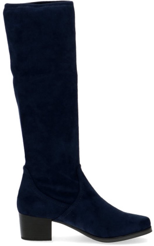 Bottes femmes extensibles Caprice bleu foncé pour femme - Blauw - 41,5