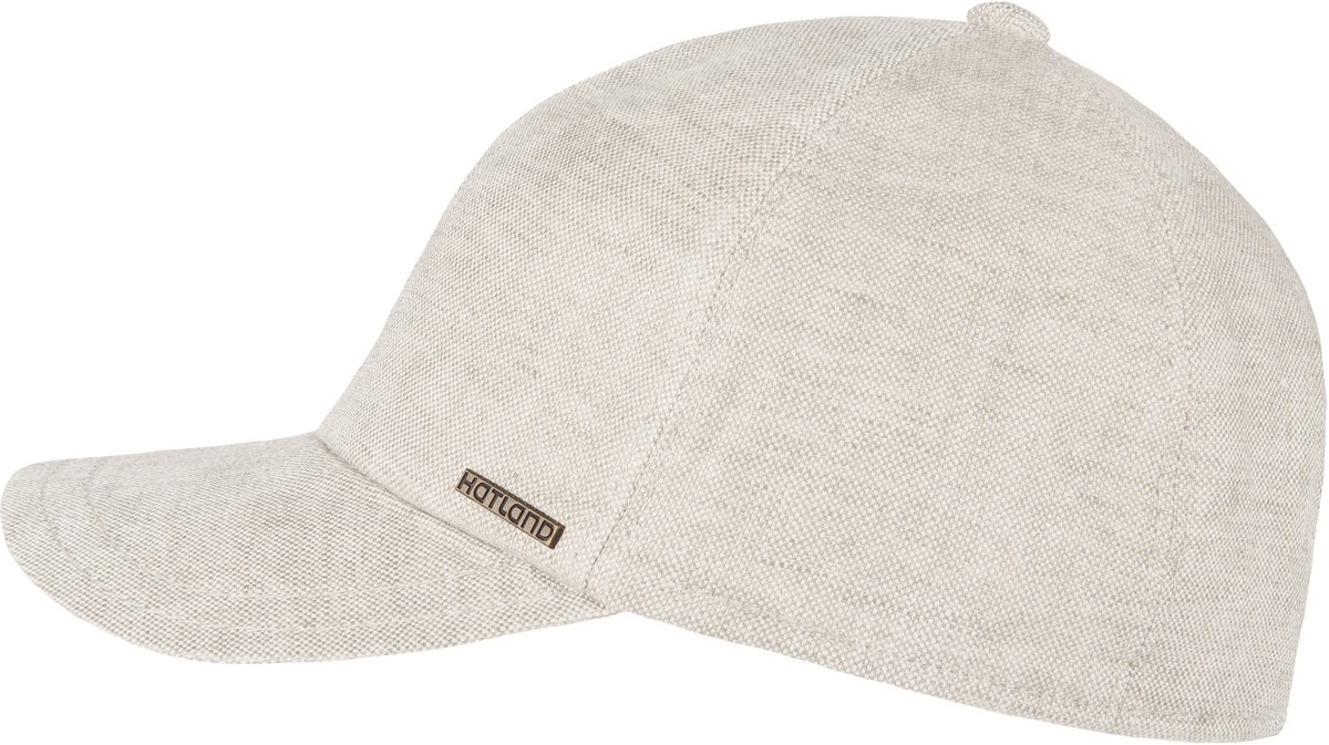 Cam - Linnen baseball cap - Naturel