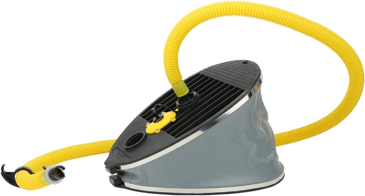 Allecto Plus - Hoge Druk 10L Boot Voet Pomp voor Opblaasbare Kano, Kajak en Rubber Boot