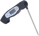 Allecto Plus - Voedselthermometer voor Koken en BBQ - Opvouwbaar - Meerdere Hoeken - Snelle Digitale Vleesthermometer - Meetbaar - Keukenthermometer