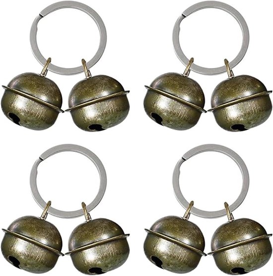 23 Stuks Kattenbelletjes Hondenhalsband - Kleurrijke Mini Ronde Klokjes 23 Kleuren