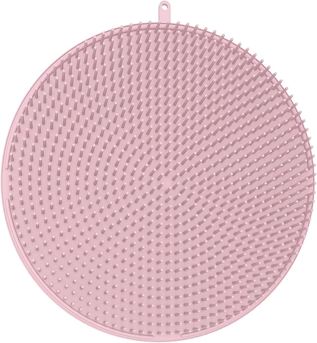 Allecto Plus - Silicone Hands Free Body Scrubber voor Douche en Bad, Grote Plat Rugborstel voor Mannen en Vrouwen (LI5196) met Handvrij Ontwerp - Reinigingsaccessoires met Zoekwoorden Body Brush & Washing Machine - Geschikt voor Badkamer Reiniging