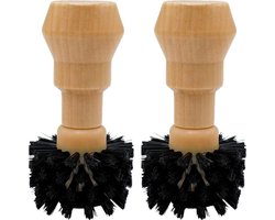 Inovra Plus - Koffiereinigingsborstel set voor koffiemachine - Nylon borstel - Barista cadeau - Espressomachine accessoires
