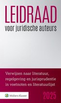 Leidraad voor juridische auteurs