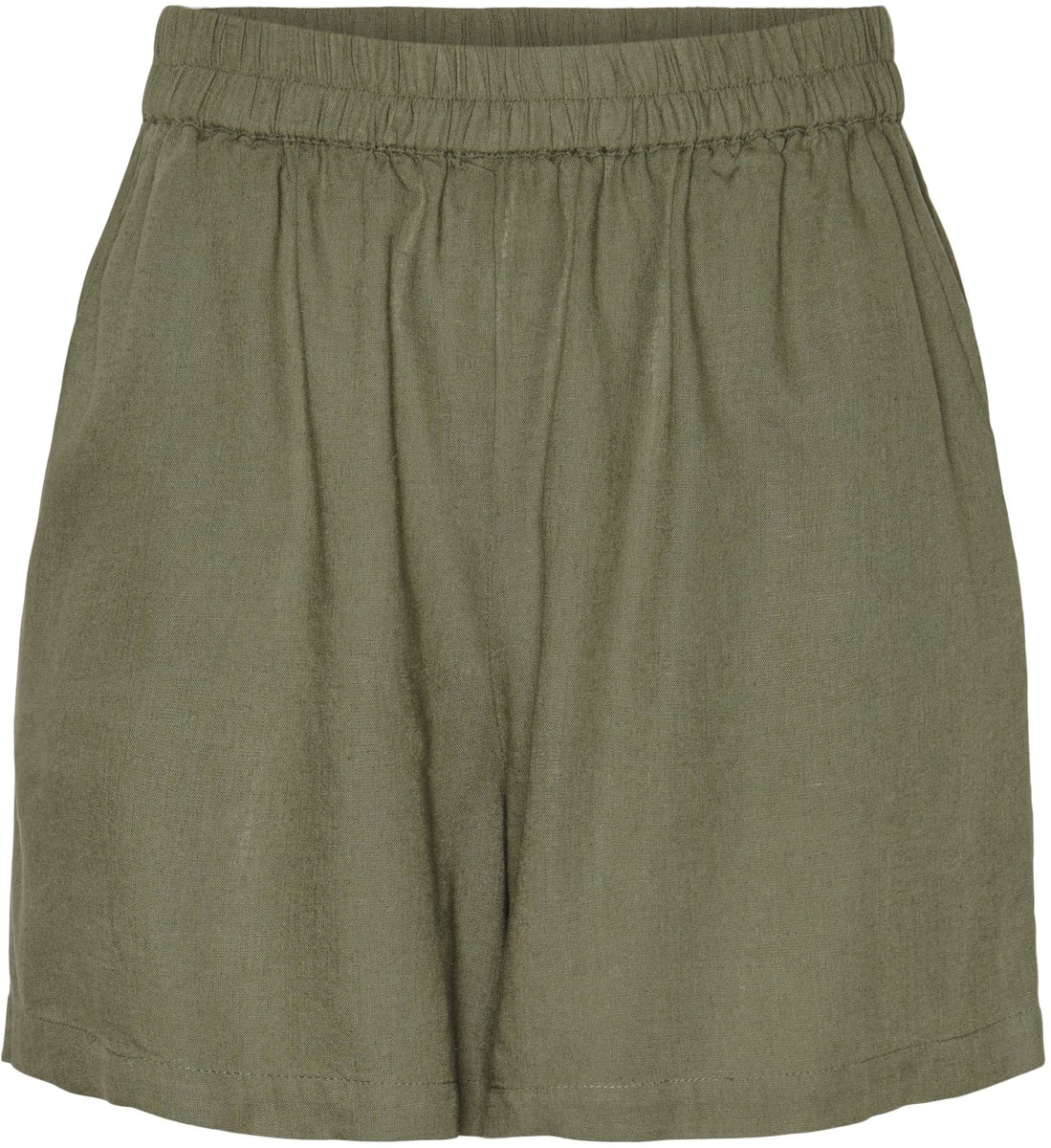 Pieces Shorts PCPIA LINNENMIX