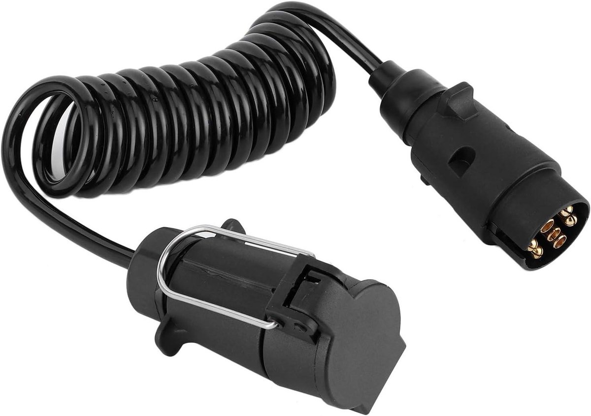 Allecto Plus - Caravan Voorjaar Kabel met Plastic Koper Draad voor Aanhanger Verlichting - Aanhanger Harnas Geschikt voor Caravanvakanties