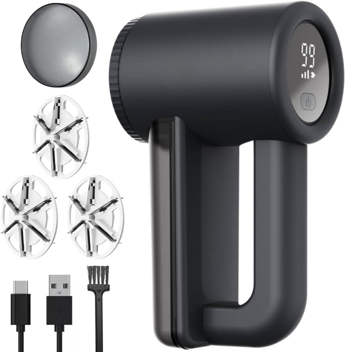 MKSS® Pluizenverwijderaar Electrisch - Ontpluizer voor Kleding - Pluizentondeuses