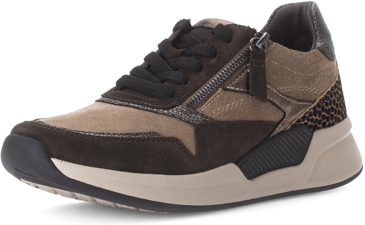Rollingsoft -Dames - bruin - sneakers - maat 42