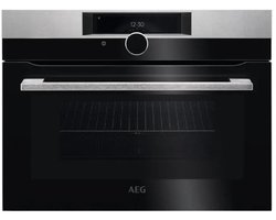 AEG KMK968000M Inbouw Combi Magnetron | 43L | 24 functies | 3000W | WiFi connectiviteit | 45 cm nis | RVS | Energielabel A