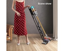 Stabiele Metalen Standaard voor Draadloze Stofzuigers - Compatibel met Dyson Gen5, V15, V12, V11, V10, V8, V7, V6 - Muurmontage Niet Nodig - Inclusief Wieltjes voor Gemakkelijke Verplaatsing