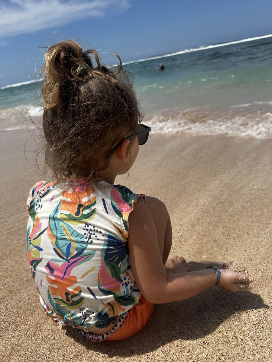 Ducksday - tankini - baby - met haarlint - omkeerbaar - voor meisjes - UPF 50+ - Driedelige zwemset - Moana — afbeelding 4