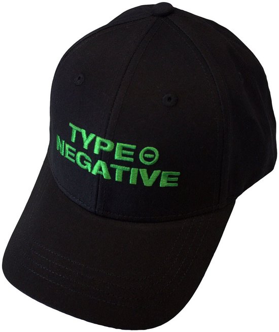 Type O Negative - Text Logo Baseball pet - Zwart