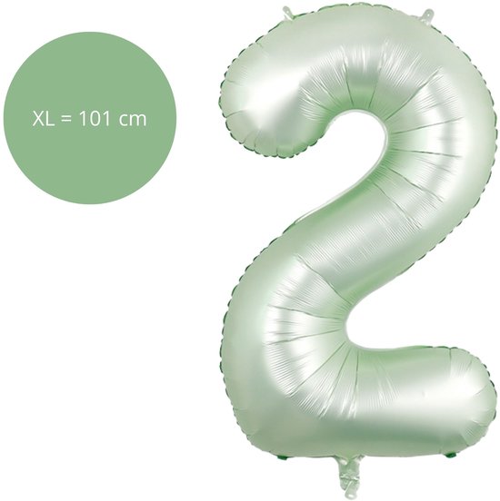 Verjaardagsballon met cijfers voor de 80ste verjaardag - vrouw - man