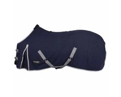 Pagony Honey Zomerdeken - Paardendeken - Maat: 205 - Donkerblauw - Katoen