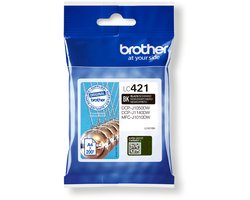 Brother LC-421BK - Originele Cartridge - Standaard formaat - Zwart