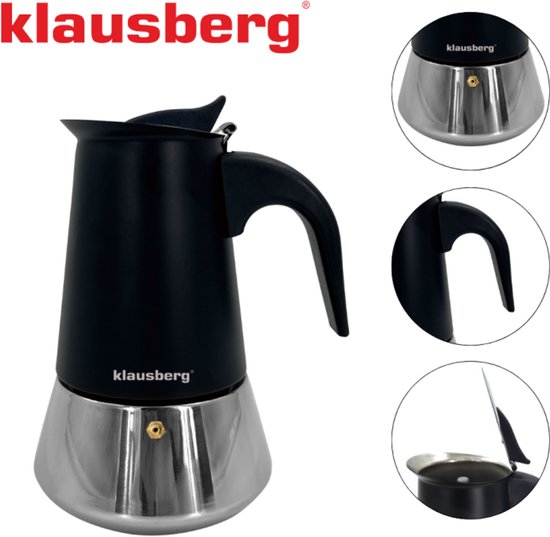 Achat IBILI - Machine à expresso Elba Peach, 3 tasses, 150 ml, fonte d