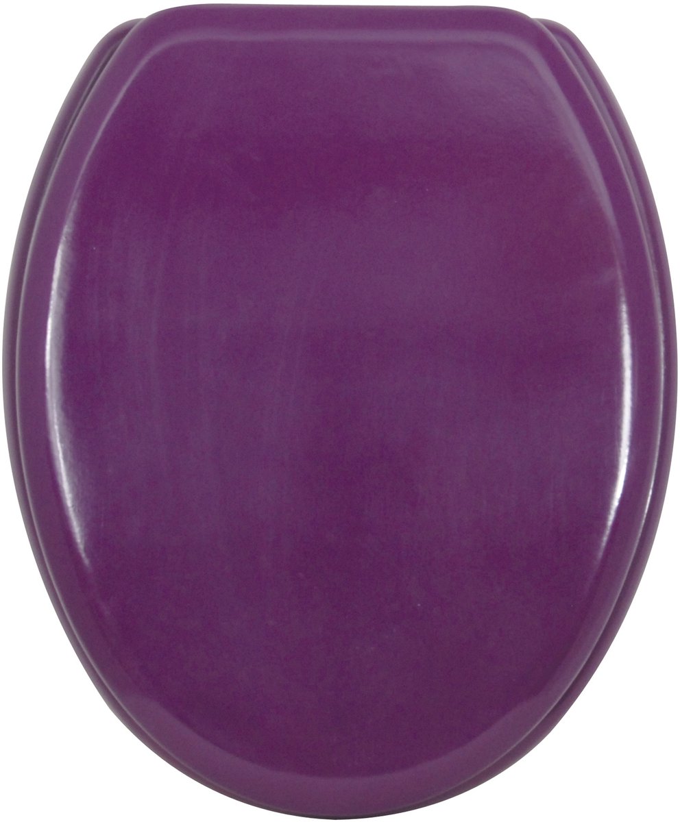 MSV WC Bril - CLEO - Toiletbril - MDF - Paars