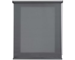 Storesdeco - Premium doorschijnend rolgordijn met aluminium afwerkingen, 60x180 cm