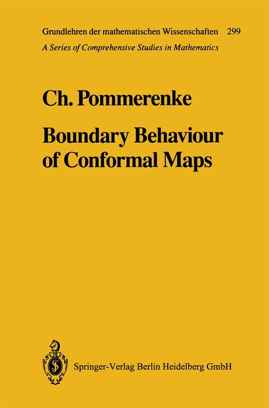 Boundary Behaviour of Conformal Maps - cover